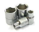 Single 3/8 Inch Drive Cr-V Sockets 7-20mm