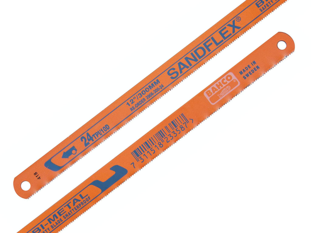 Bahco 12" Sandflex Hacksaw Blades (10 Pack) & Bill's Tool Store