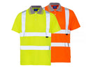 Hi Visibility Short Sleeve Polo Shirt