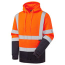 Supertouch Two Tone Hooded Sweatshirt Orange