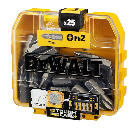 DeWalt 25pc PH2 Screwdriver Bits Pack