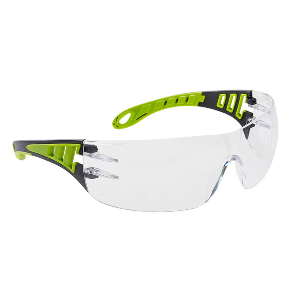 Portwest Tech Look Safety Glasses Clear