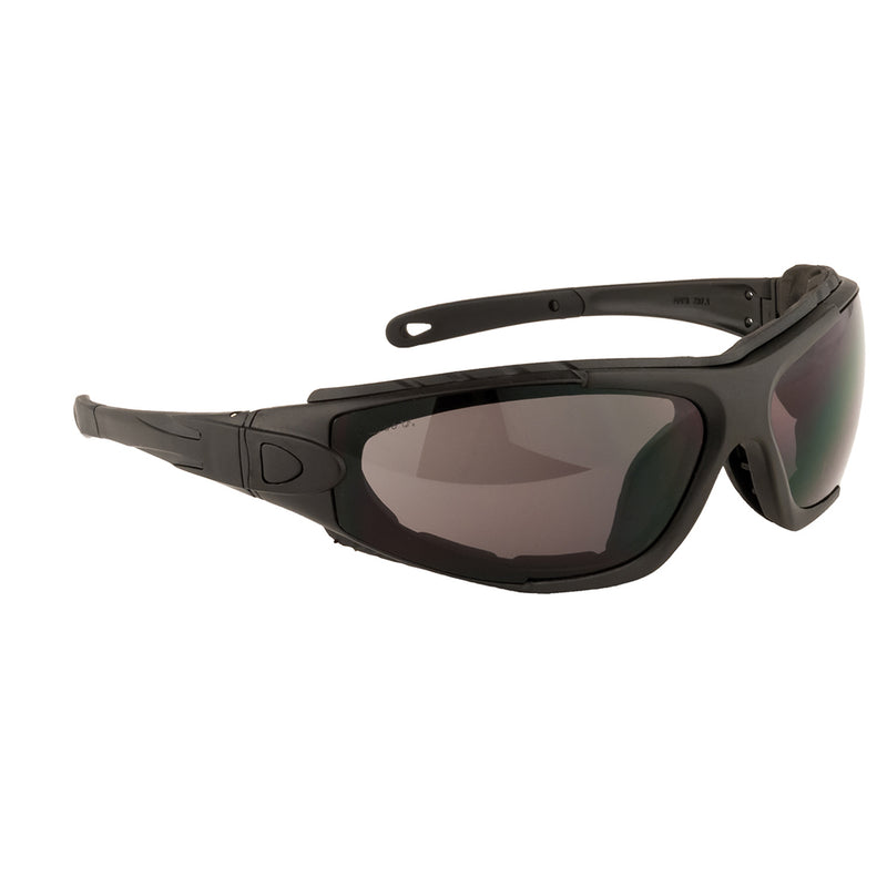 Portwest Levo Safety Glasses Smoke