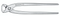 Knipex 9904250 High Leverage Concreters' Nippers 250mm