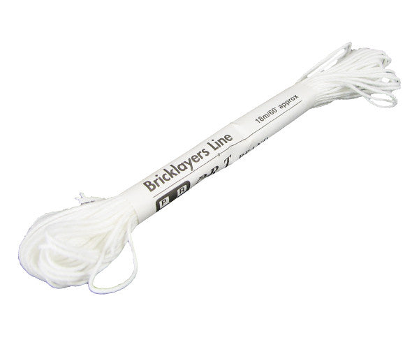 Twisted Cotton Brick Line 18m / 60'