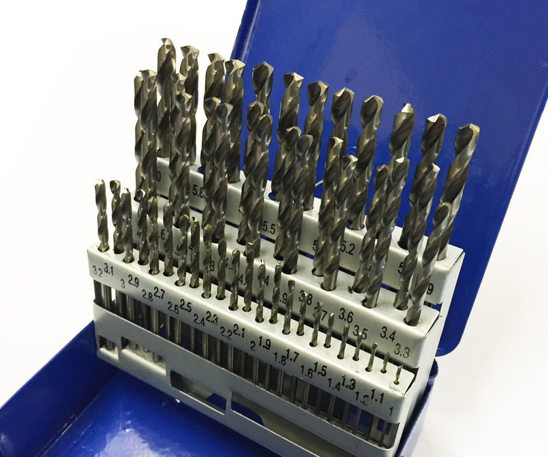 51pc HSS Engineers Precision Drill Bit Set