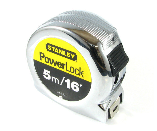 Stanley 5M/16FT PowerLock Measuring Tape 0-33-553