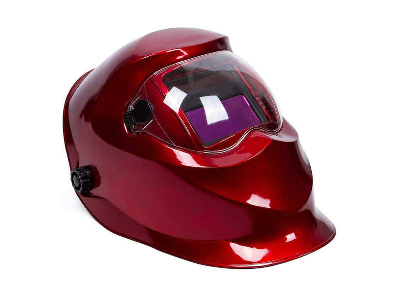 Toolzone Red Auto Darkening Welding Helmet