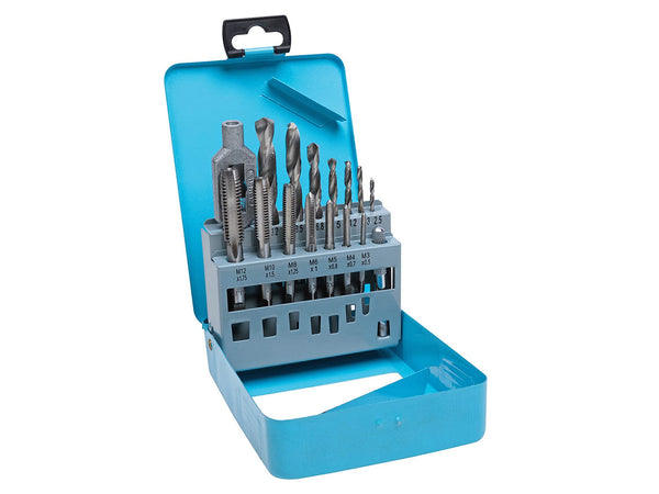 Tap and Die Set 40pc Metric Thread Cutting Repair Kit Split Dies T Bar Wrench eB Tap and Die Set 40pc Metric Thread Cutting Repair Kit Split Dies T Bar Wrench eB