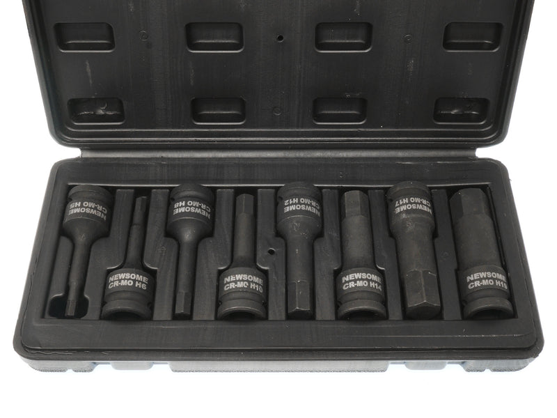 Newsome 8pc Impact Hex Socket Set