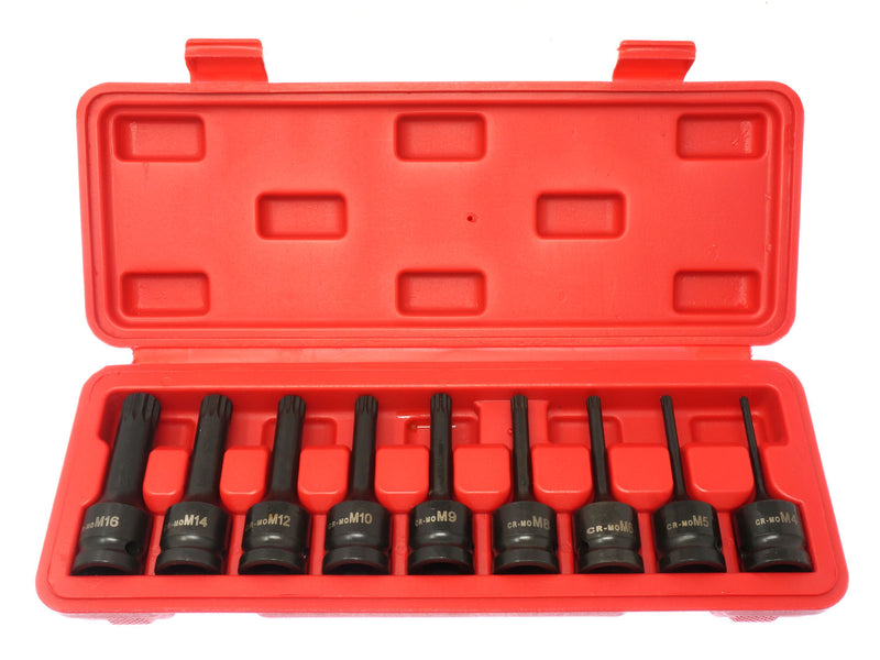 Nielsen 9pc Impact Spline Socket Set