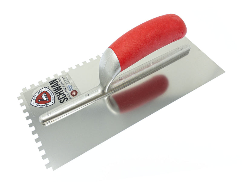 Schwan Square Notch Serrated Trowels (4-12mm)