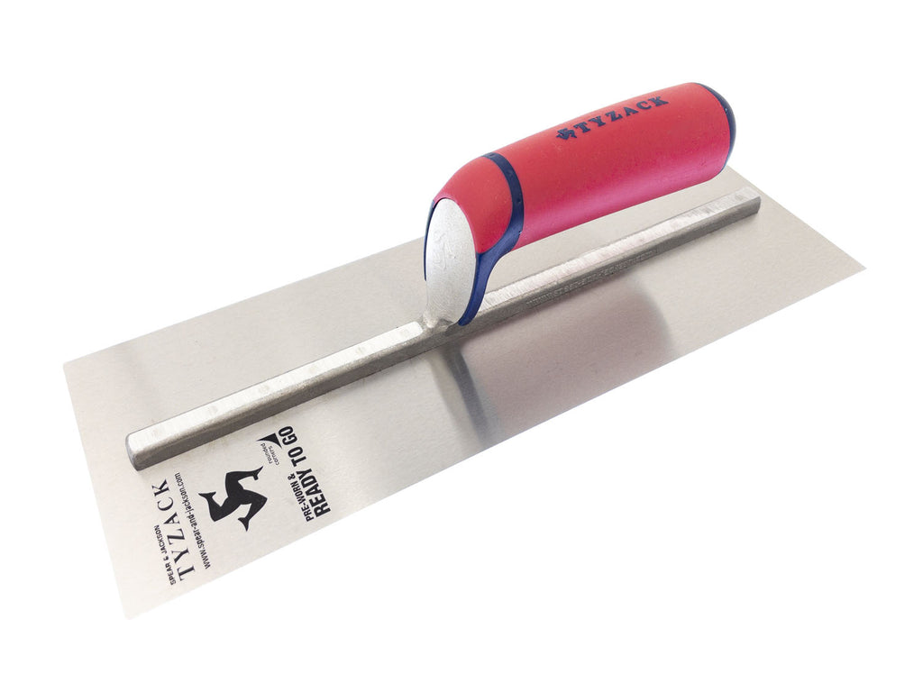 SPEAR&JACKSON STAINLESS STEEL HAND FORK AND TROWEL SET & BLUE GLOVES