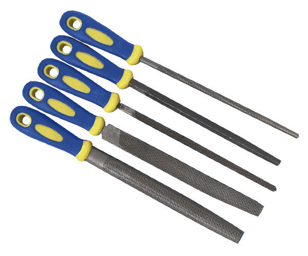 5 Piece Soft Grip File Set