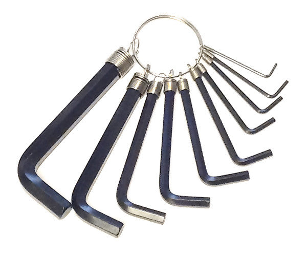 10pc Budget Hex Key Set