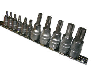 Torx Set T10 - T55 3/8 Inch Drive