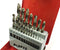 19pc HSS Drill Bit Set 1-10mm