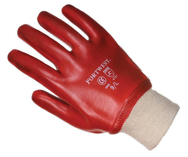 PVC Knit Wrist Glove