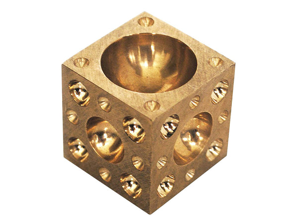 Small Brass Doming Block